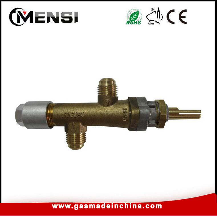 Gas stove valve with CE and CSA